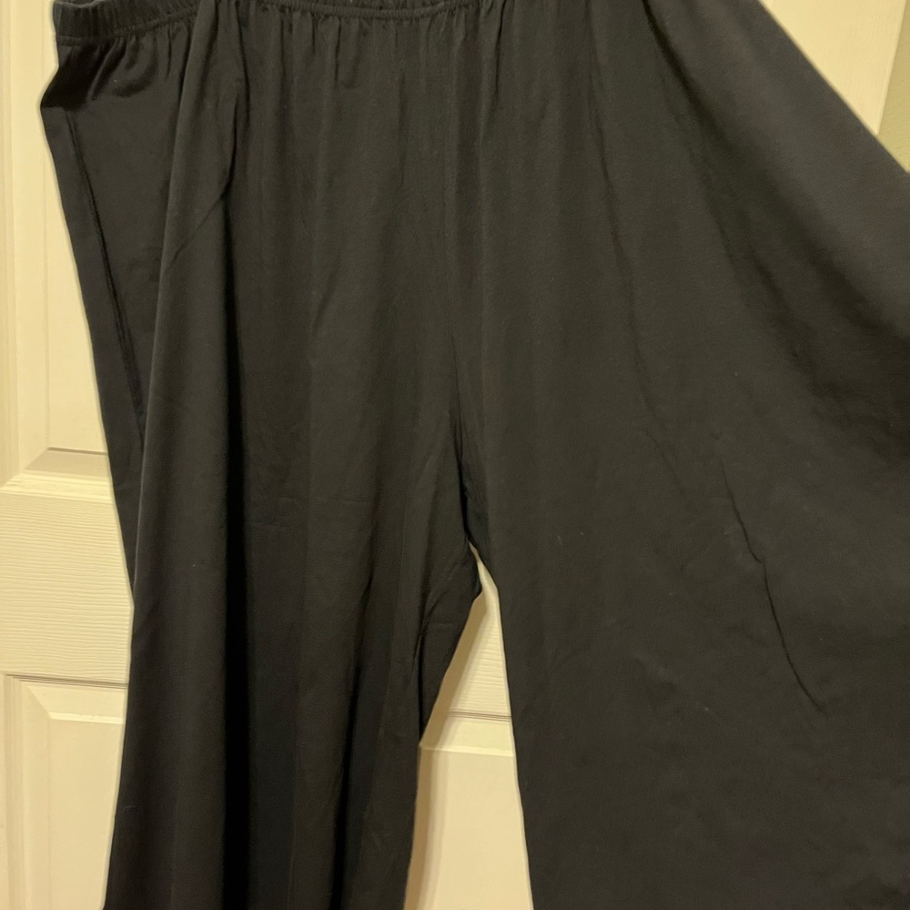 KNIT STUDIO EXTRA WIDE LEG PANTS SIZE 3X